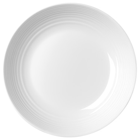 Teller Brunner Spherica Deep plate weiß