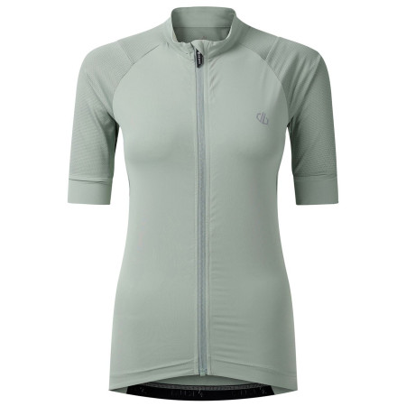 Damen-Radtrikot Dare 2b Lightning Short Sleeve Jersey hellgrün GlacierGreen