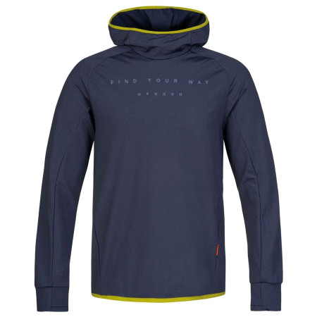 Herren-Sweatshirt Hannah Thony Hoody blau vulcan mel