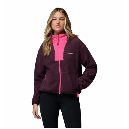 Damen-Sweatshirt Columbia Sequoia Grove™ Ii Full Zip lila Moonvista, Nico