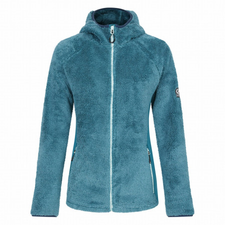 Damen-Sweatshirt Dare 2b W Pro Torrek Midlayer grün/blau KayakingGren