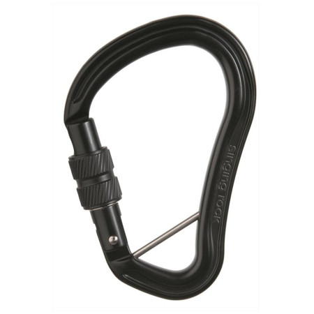 Karabiner Singing Rock Hector Screw BC Black schwarz Black