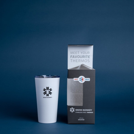 Thermotasse Snow Monkey Enjoyer 473 ml