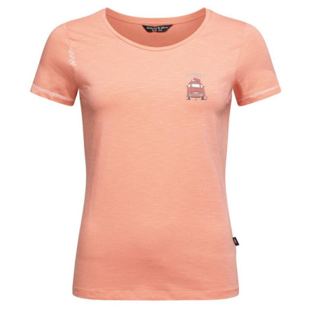 Damen-T-Shirt Chillaz Gandia E Ciao orange coral