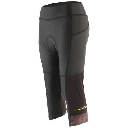 Kinder-Fahrradshorts Axon Nanook 3/4 Jr schwarz