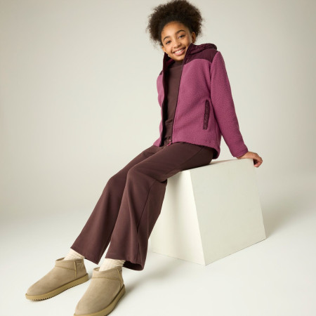 Kinder-Sweatshirt Regatta Myla Hybrid Jacket Fig/Violet