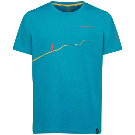 Herren-T-Shirt La Sportiva Trail T-Shirt M hellblau Tropic Blue