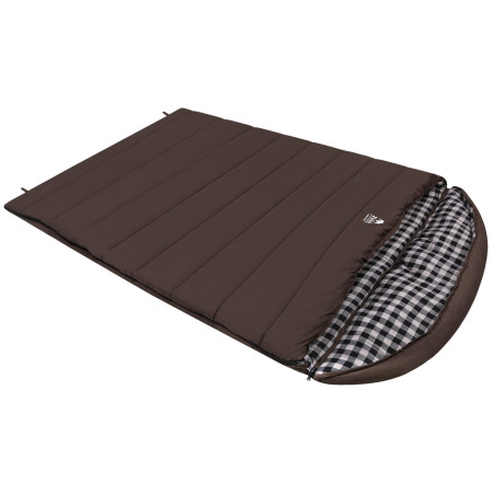 Deckenschlafsack Zulu Campwell Double braun