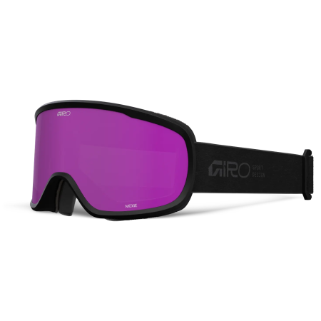 Damen Ski-Brille Giro Moxie - Amber Pink/Yellow schwarz Black Stacked