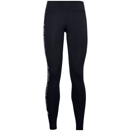 Damen-Leggings Under Armour Favorite WM Leggings schwarz Black/White/White