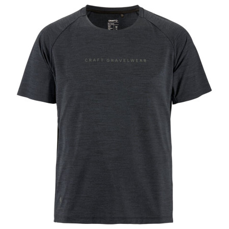 Herren Radtrikot Craft ADV Gravel schwarz Black-Granite