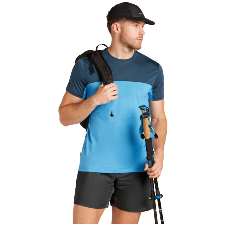 Herren-Funktionsshirt Icebreaker Men Merino 125 Cool-Lite™ Sphere III SS Tee Colour Block