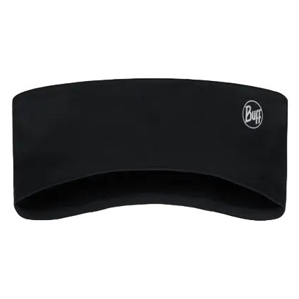 Stirnband Buff Windproof Headband grau/schwarz GREY LOGO