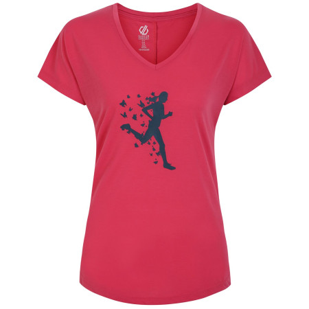 Damen-T-Shirt Dare 2b Calm Tee hellrosa Sorbet Pink