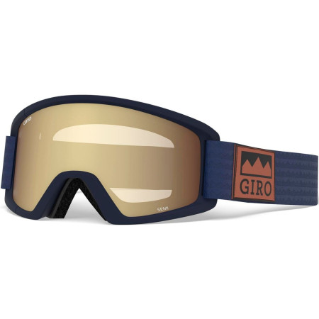 Skibrille Giro Semi Midnight Alps schwarz Midnight Apls Amber