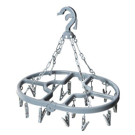 Wäscheständer Bo-Camp Collapsible 16 grau Grey