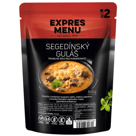 Fertigessen Expres menu Szegediner Gulasch 600g