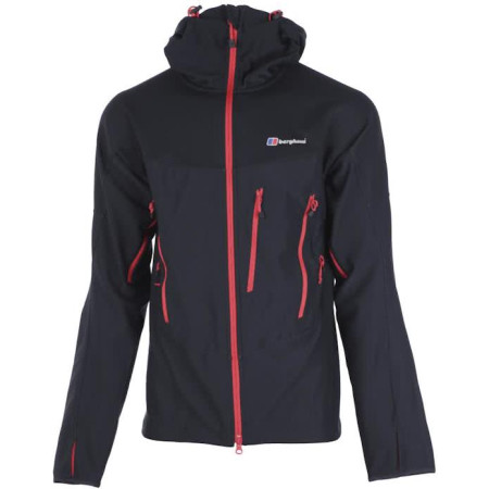Herrenjacke Berghaus Valparola Men schwarz/rot