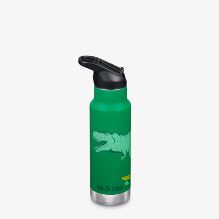 Kinder Thermoflasche Klean Kanteen Insulated Kid Classic Narrow 12oz (w/Flip Seal Sport Cap)
