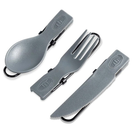 Besteckset GSI Outdoors Tekk Trio Folding Cutlery Set