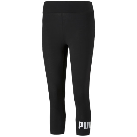 Damen 3/4 Leggings Puma ESS 3/4 Logo Leggings schwarz black