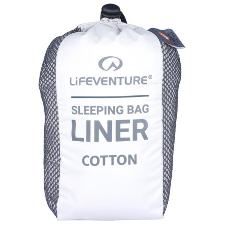Schlafsackeinlage LifeVenture Cotton Sleeping Bag Liner, Rectangular