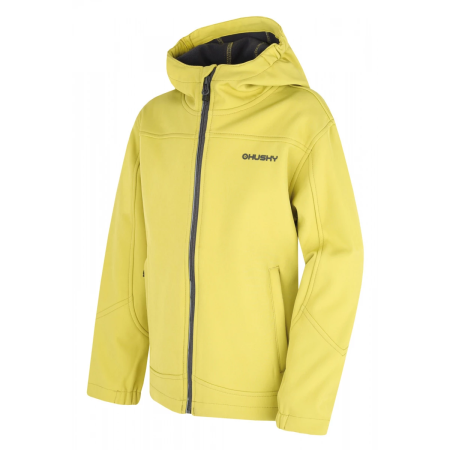 Kinderjacke Husky Simbo K grün lime green