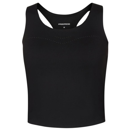Damenunterhemd Progress Zora Tank Top schwarz
