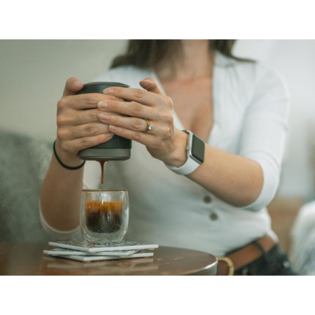 Reise-Kaffeemaschine Wacaco Picopresso mit Reiseetui