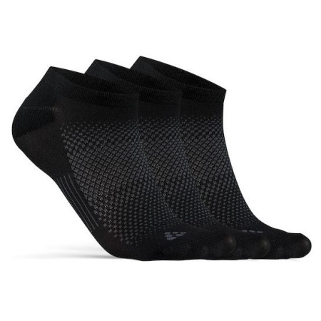 Socken Craft Core Dry Footies 3-Pack schwarz Black