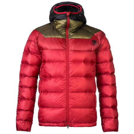 Herren-Winterjacke Rafiki Fuego rot/grün chili/lizard