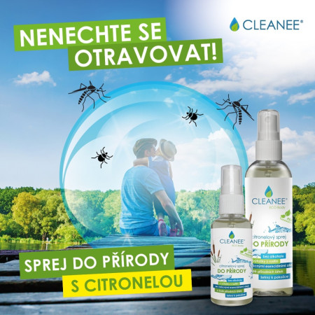 Spray CLEANEE EKO Citronella Spray für die Natur 50 ml