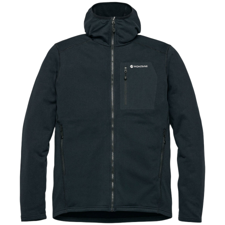Herren-Sweatshirt Montane Protium CP Hooded schwarz BLACK