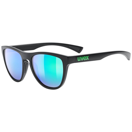 Sonnenbrille Uvex Esntl Spirit schwarz/grün Black Matt/Mirror Green