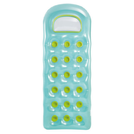 Aufblasbare Luftmatratze Intex 18-Pocket Suntanner 59895EU blau/gelb