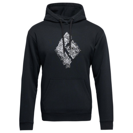 Herren-Sweatshirt Black Diamond M Engineered Diamond Po Hoody schwarz Black (0002)