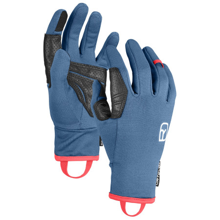 Damenhandschuh Ortovox Fleece Light Glove W blau mountain blue
