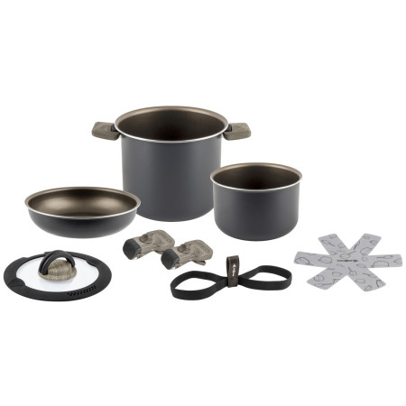 Topfset Brunner Torralta Spacemaster Ø 20 cm grau/schwarz