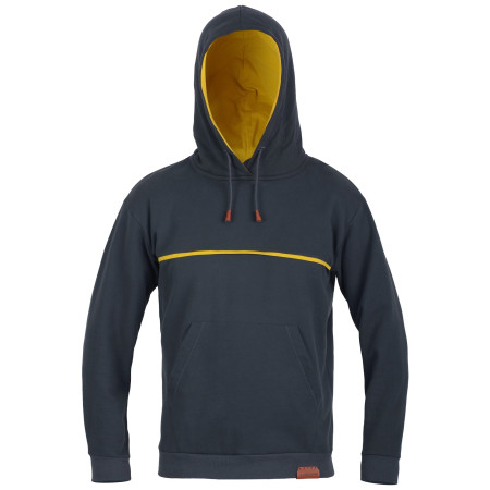 Herren-Sweatshirt Direct Alpine Hoodie 1.0 schwarz/gelb Grey/Camel