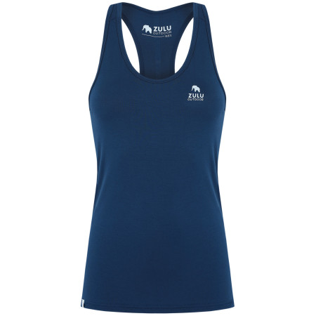 Damenunterhemd Zulu Bambus Sporty 210 dunkelblau ocean blue