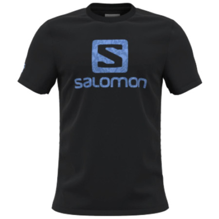 Herren-T-Shirt Salomon Outlife Logo Ss Tee M schwarz Black
