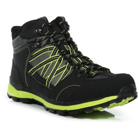 Herrenschuhe Regatta Samaris Mid II schwarz/gelb Blk/Eleclime