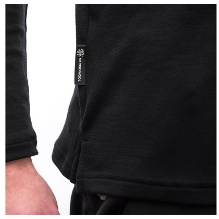 Herren-Funktionsshirt Sensor Merino Blend Elements black