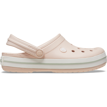 Pantoffeln Crocs Crocband beige Quartz