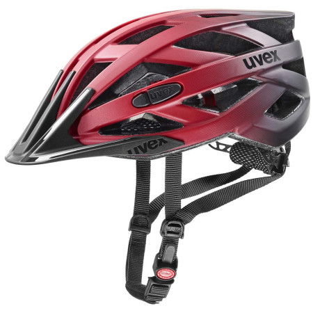 Fahrradhelm Uvex I-vo cc rot Red Black Mat