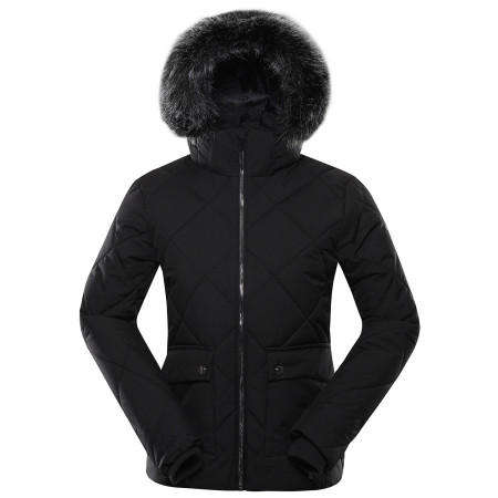 Damen-Winterjacke Alpine Pro Lodera schwarz Black