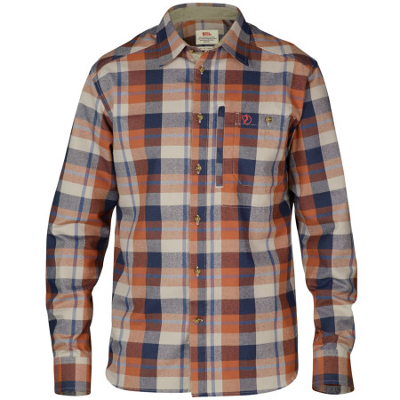 Herrenhemd Fjällräven Fjällglim Shirt M braun Autumn Leaf