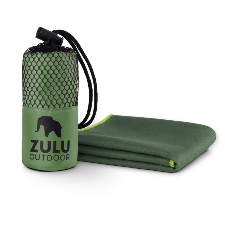 Handtuch Zulu Light 40x40 cm dunkelgrün Dark Green