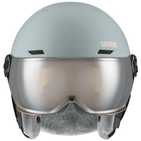 Kinder Skihelm Uvex Rocket Jr. Visor