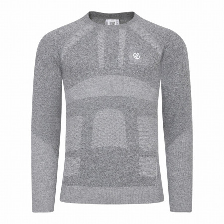 Herren-Funktionsshirt Dare 2b In The Zone II Long Sleeve Tee hellgrau CharGreyMarl